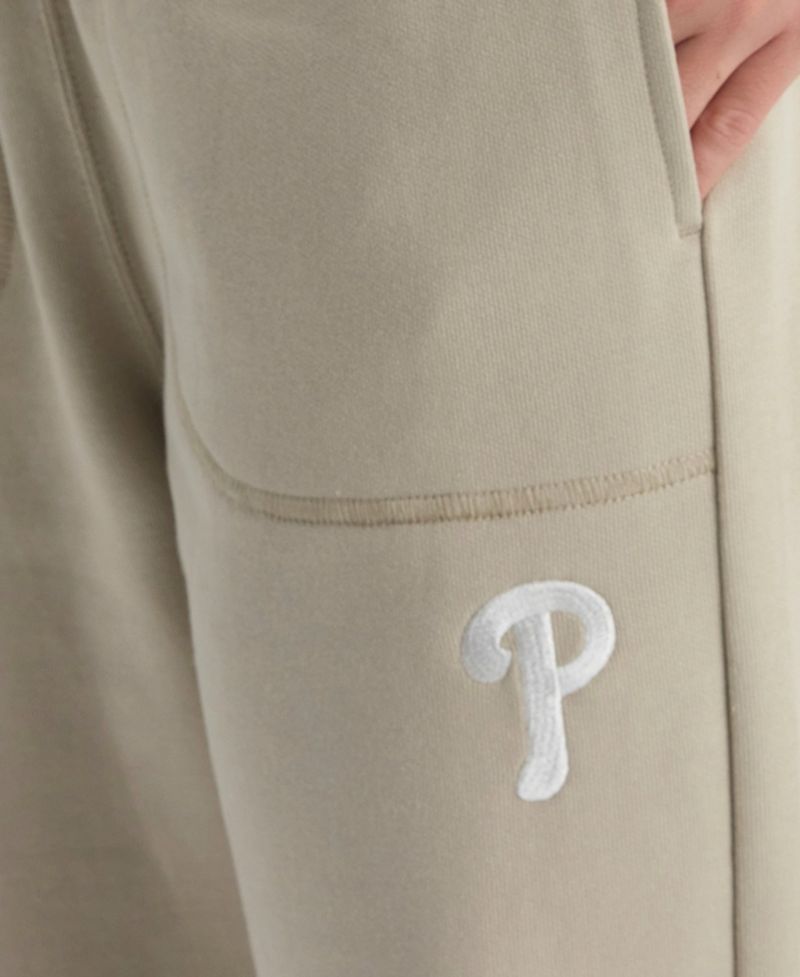Women's Philadelphia Phillies Iconic High-Rise Tapered Track Pants