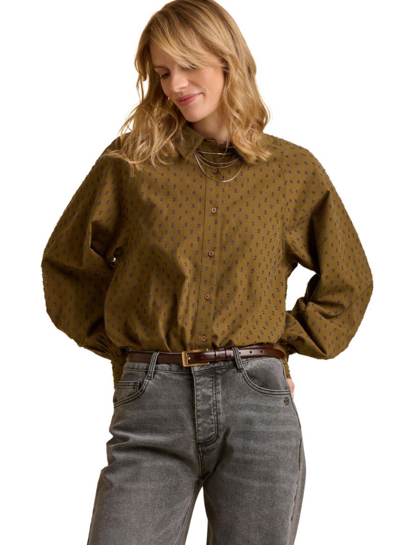 Women's Julia Balloon Sleeve Loose Fit Shirt