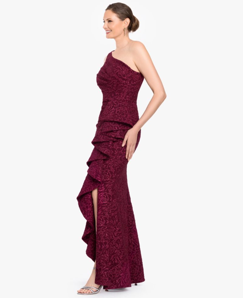 Women's One-Shoulder Ball Gown