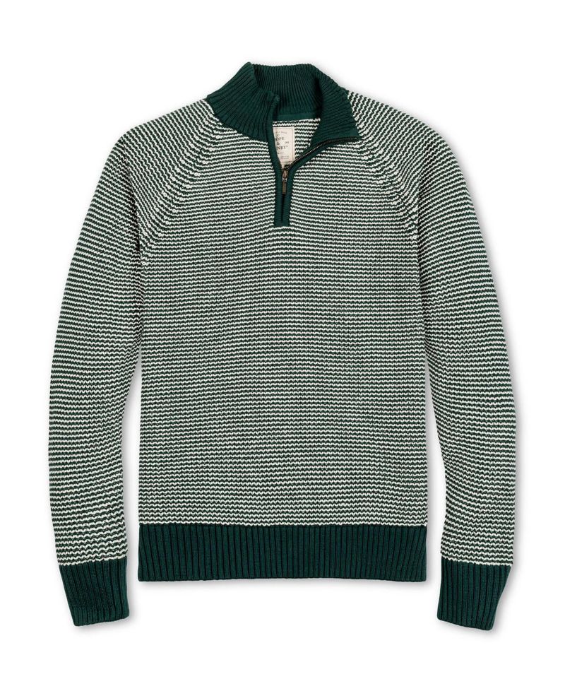 Men's Hope and Henry Organic Half Zip Ski Pullover Sweater