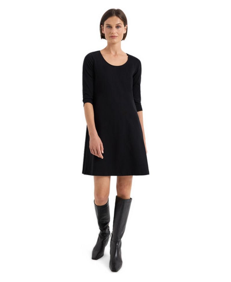 Women's Signature Fit & Flare A-Line Scoop Neck Dress