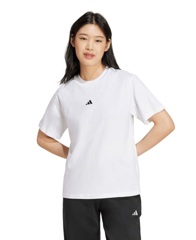 Plus Size Short-Sleeve Cotton Crewneck Logo T-Shirt