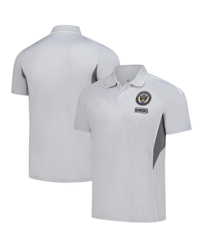 Men's Silver Philadelphia Union 2025 Training Polo Shirt