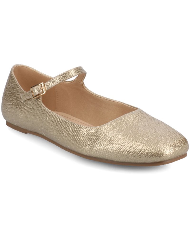 Women's Carrie Square Toe Mary Jane Flats