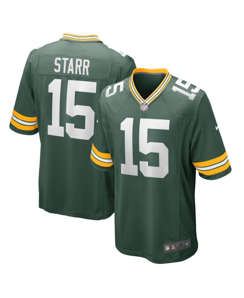 Men's Bart Starr Green Green Bay Packers Retired Player Game Jersey