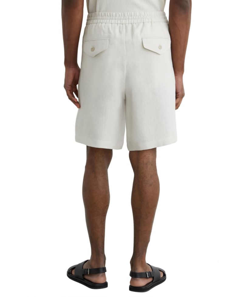 Men's Barges Shorts Linen Drawstring Shorts
