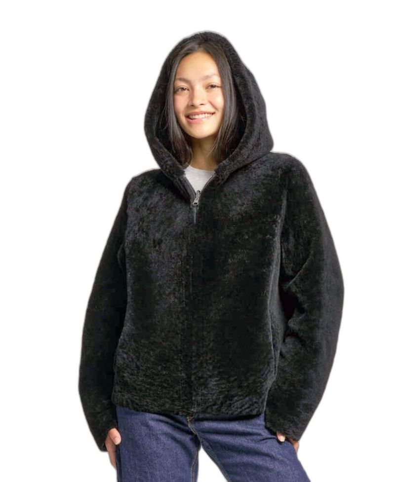 Women's Hooded Cropped Jacket