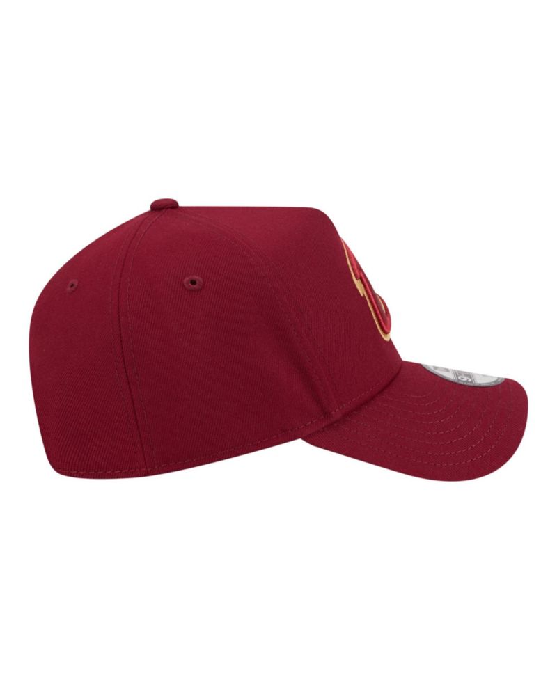 Big Boys and Girls Wine Cleveland Cavaliers 9FORTY A-Frame Adjustable Hat