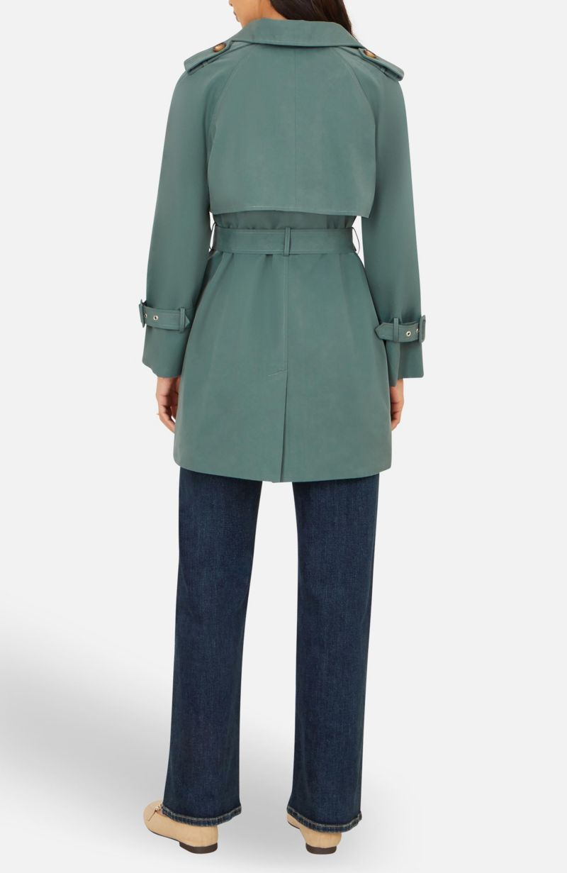 Women's Belted Trench Coat