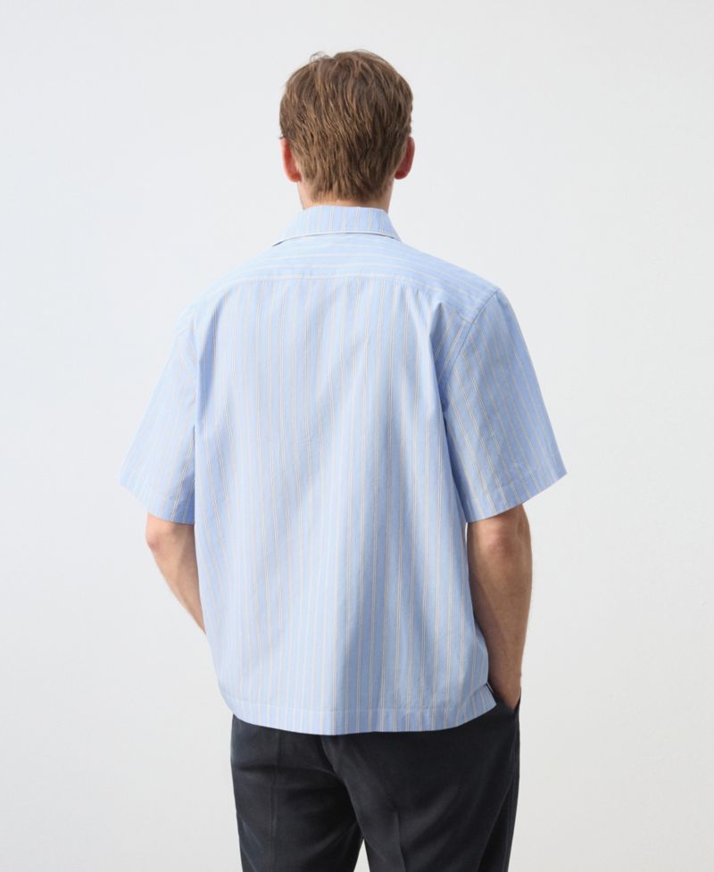Men's Cotton Striped Shirt