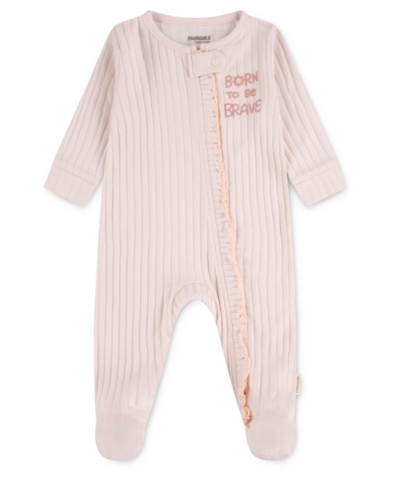 Baby Boys' and Girl Footed Long-Sleeve Coverall