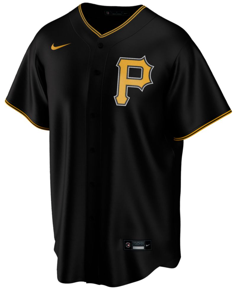 Men's Pittsburgh Pirates Official Blank Replica Jersey