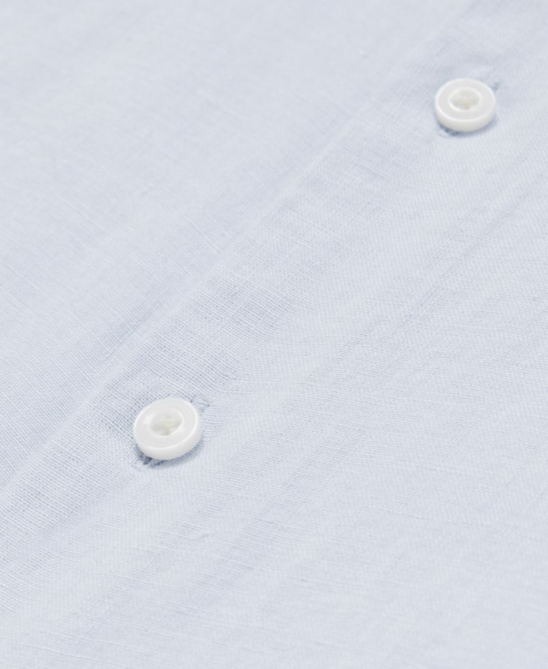 Men's Holiday Linen Short-Sleeve Shirt