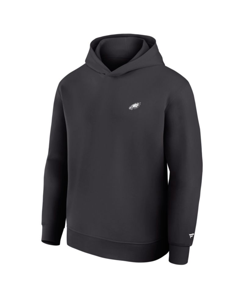 Men's Charcoal Philadelphia Eagles Clutch Tri-Blend Hoodie