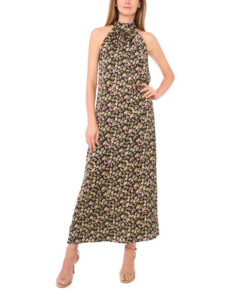 Women's Halter Neck Maxi Dress