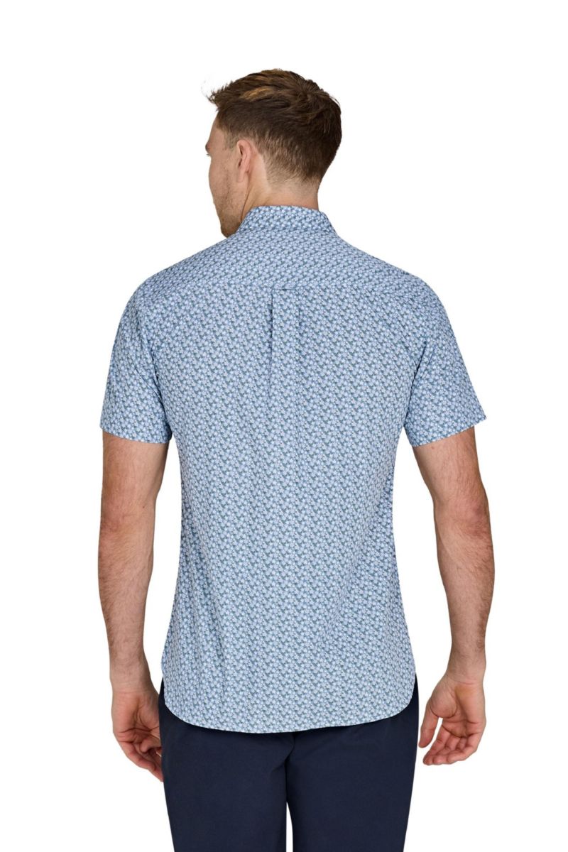 Men's Short Sleeve Cotton Poplin Shirt