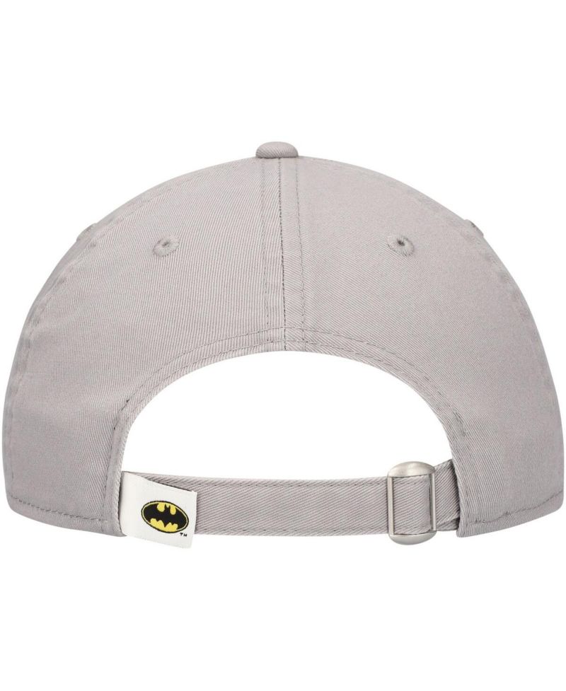 Women's Gray Batman 9TWENTY Adjustable Hat