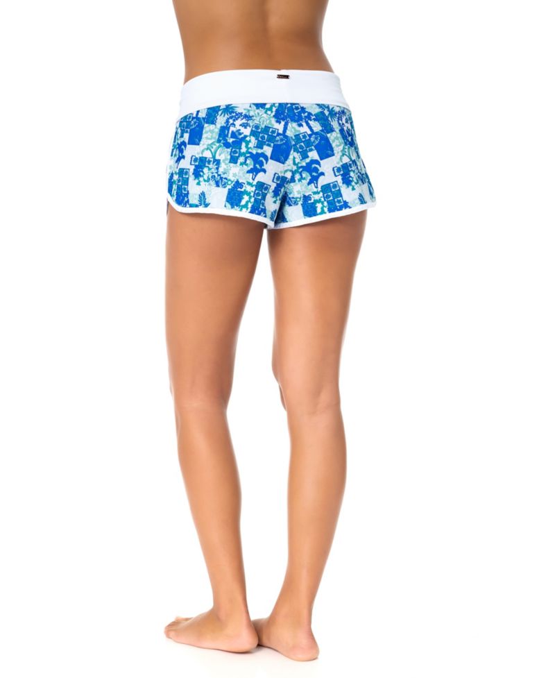 Women's Aloha Printed Swim Shorts