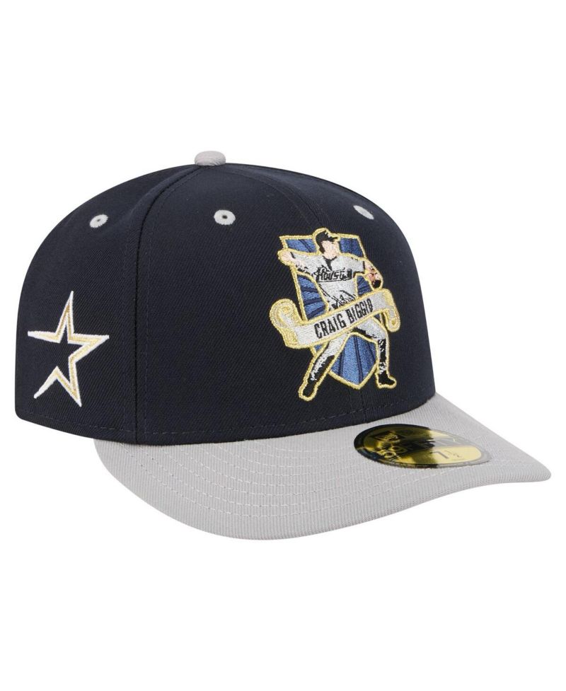 Men's Craig Biggio Navy Houston Astros 59FIFTY Fitted Hat