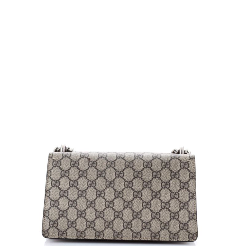 Small Dionysus Bag GG Coated Canvas with Crystal Embellished Metal