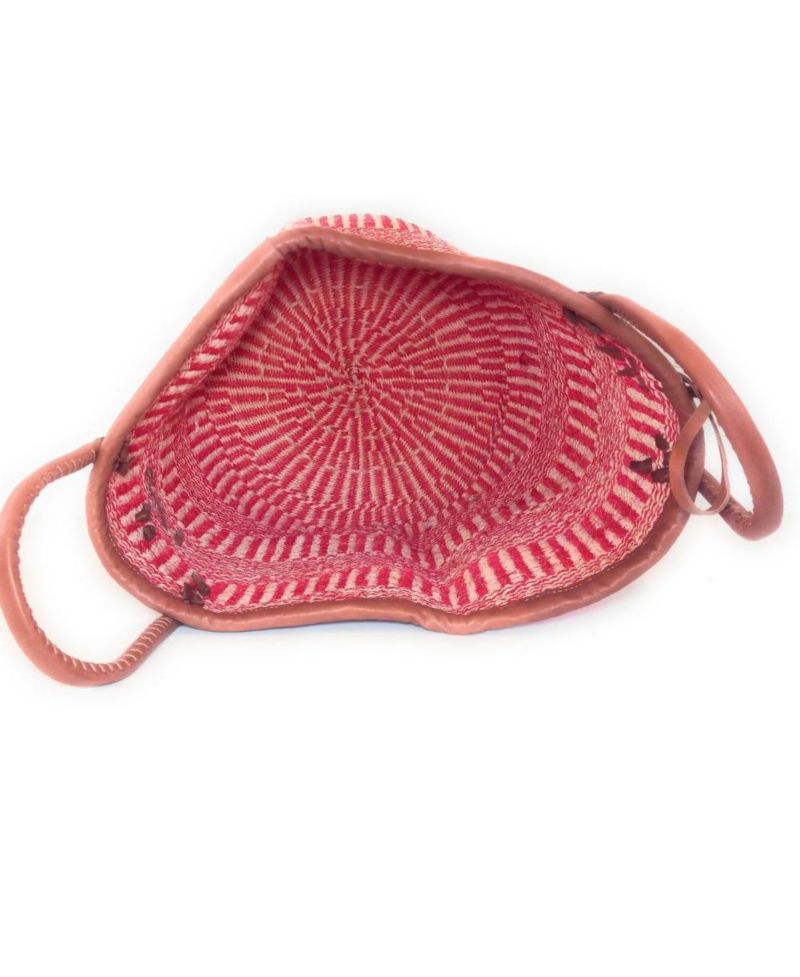 Bold and Brave Handmade Sisal Basket Tote