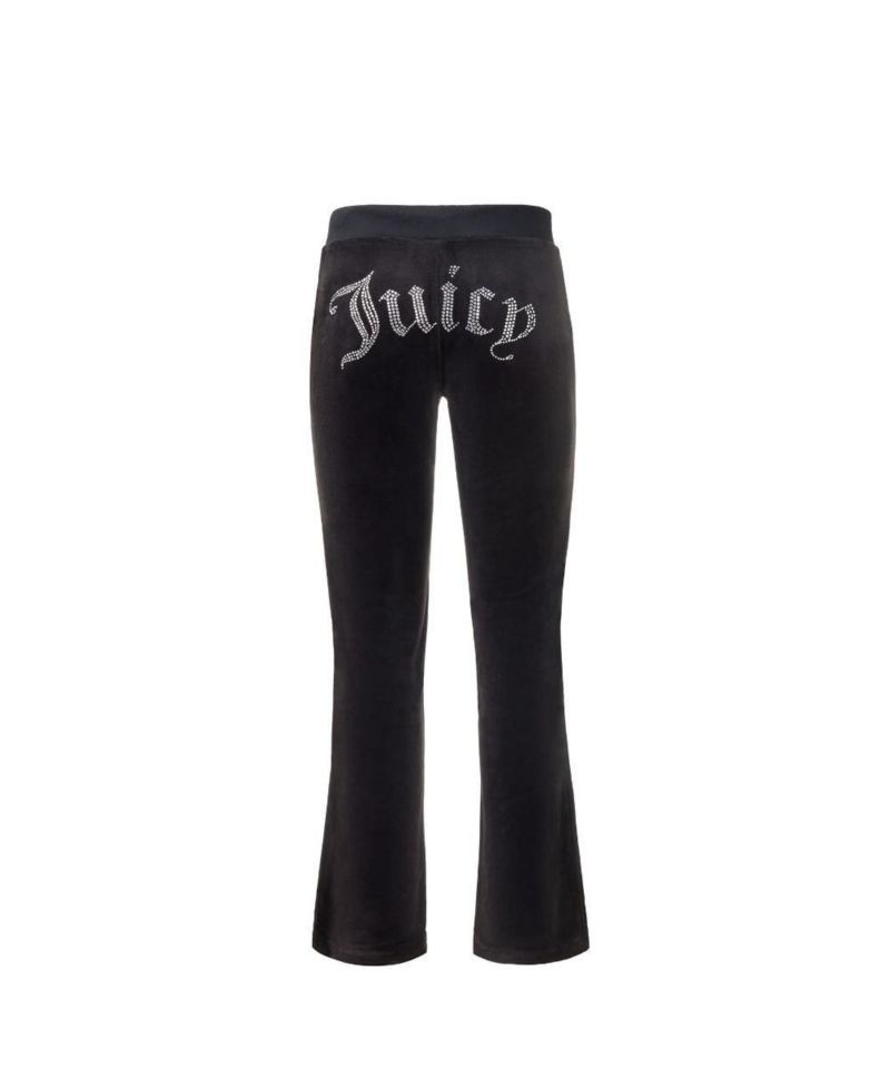 Women's OG Bling Track Pant Velour Y2K Bootcut Pants