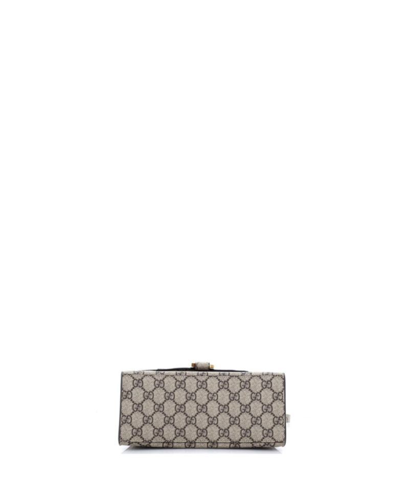 Small x Balenciaga The Hacker Project Hourglass Top Handle Bag GG Coated Canvas