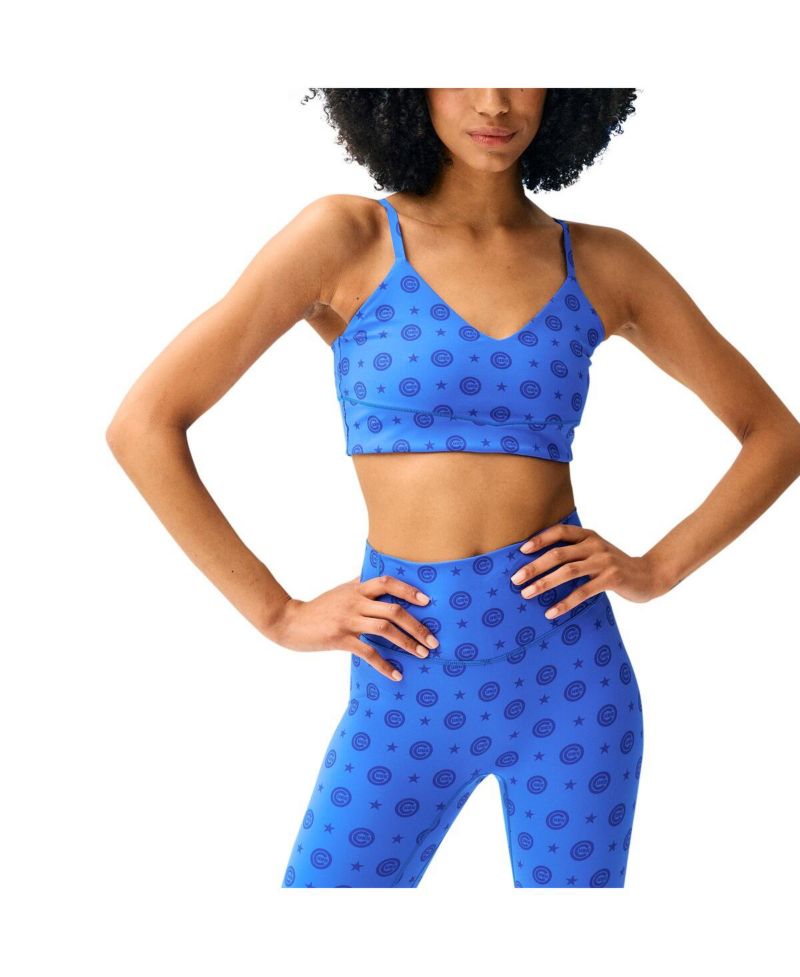 Women's Royal Chicago Cubs Active Bra