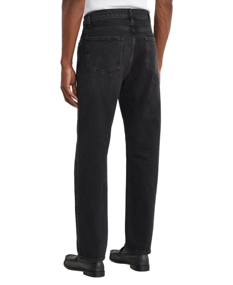 Men's Dylan Relaxed Straight-Leg Dark Wash Jeans