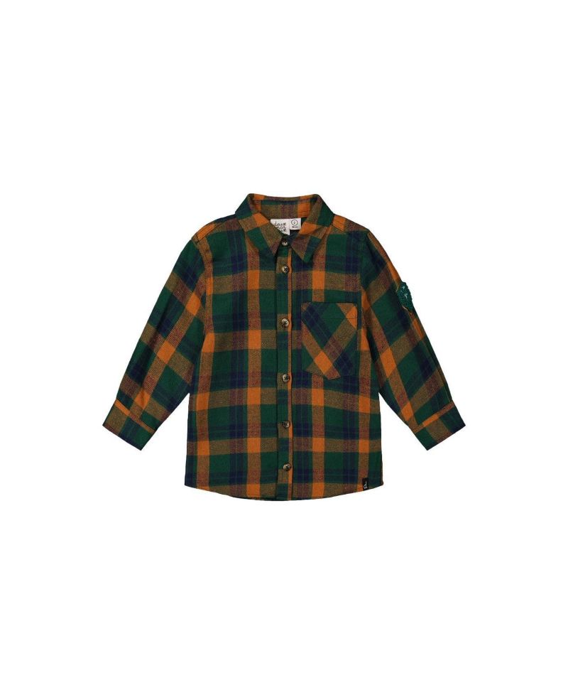 Baby Boys Plaid Shirt (12-18) months