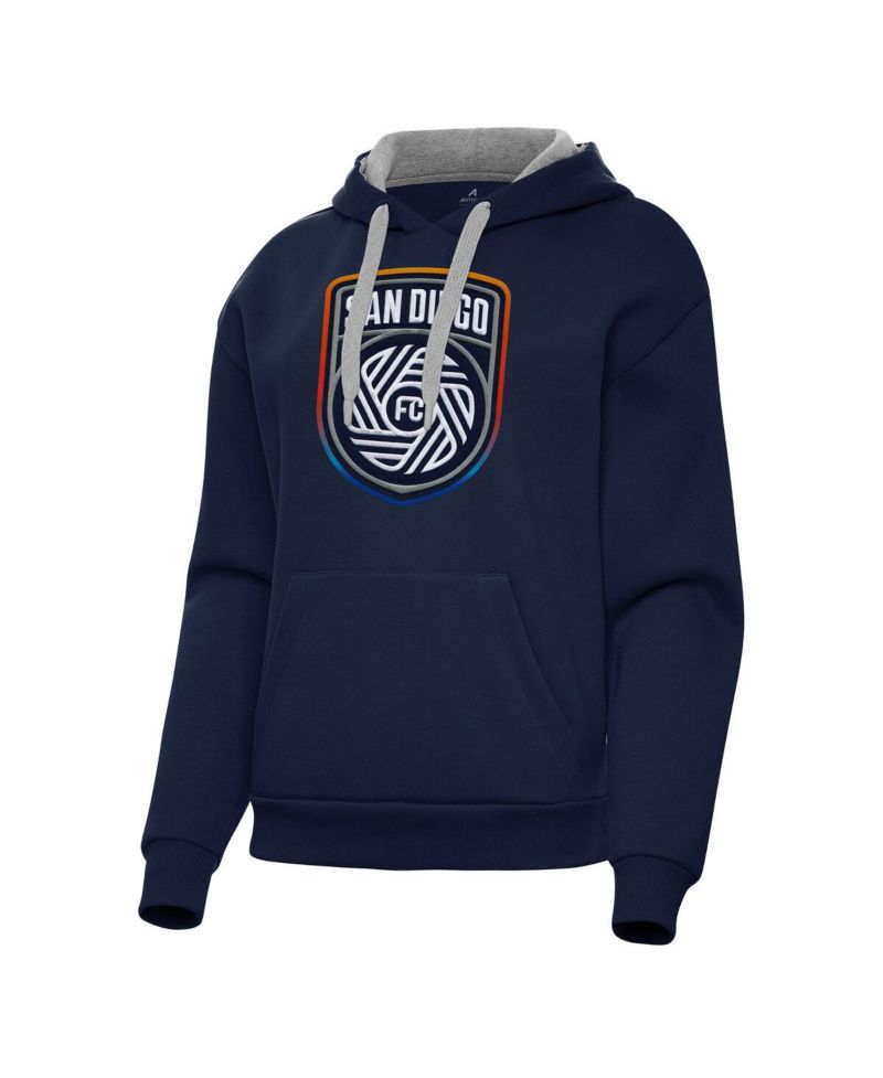 Women's Navy San Diego FC Victory Pullover Hoodie