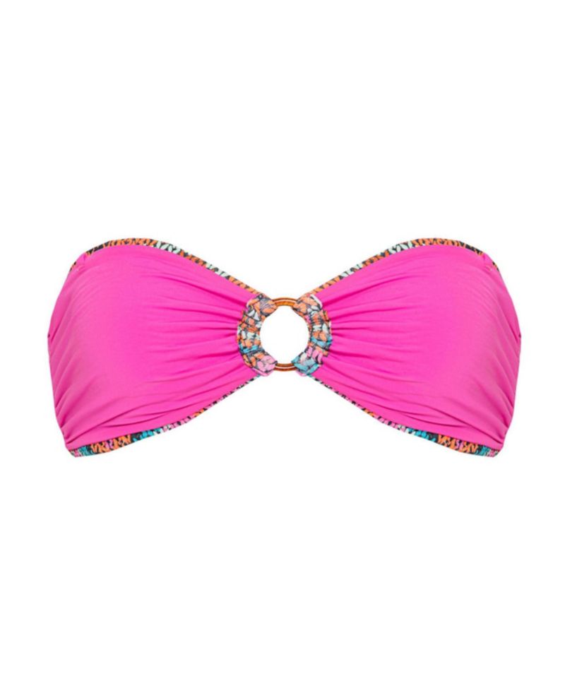 Women's Daelia Reversible Bandeau Bikini Top