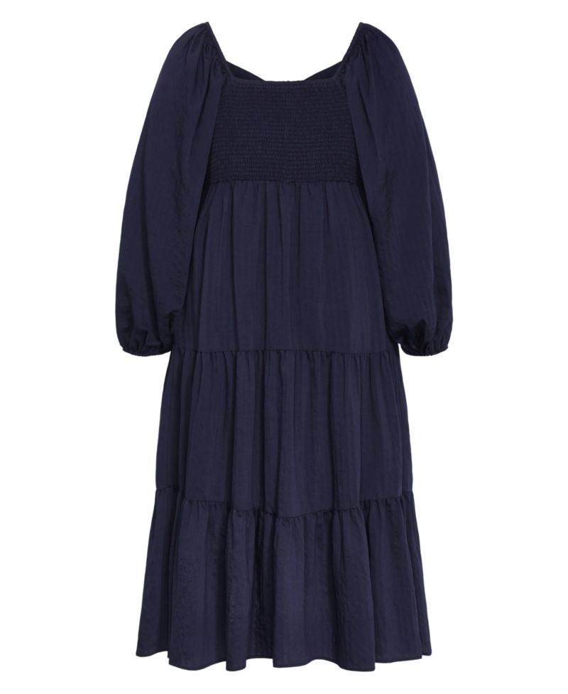 Plus Size Portia Long-Sleeve Tiered Maxi Dress