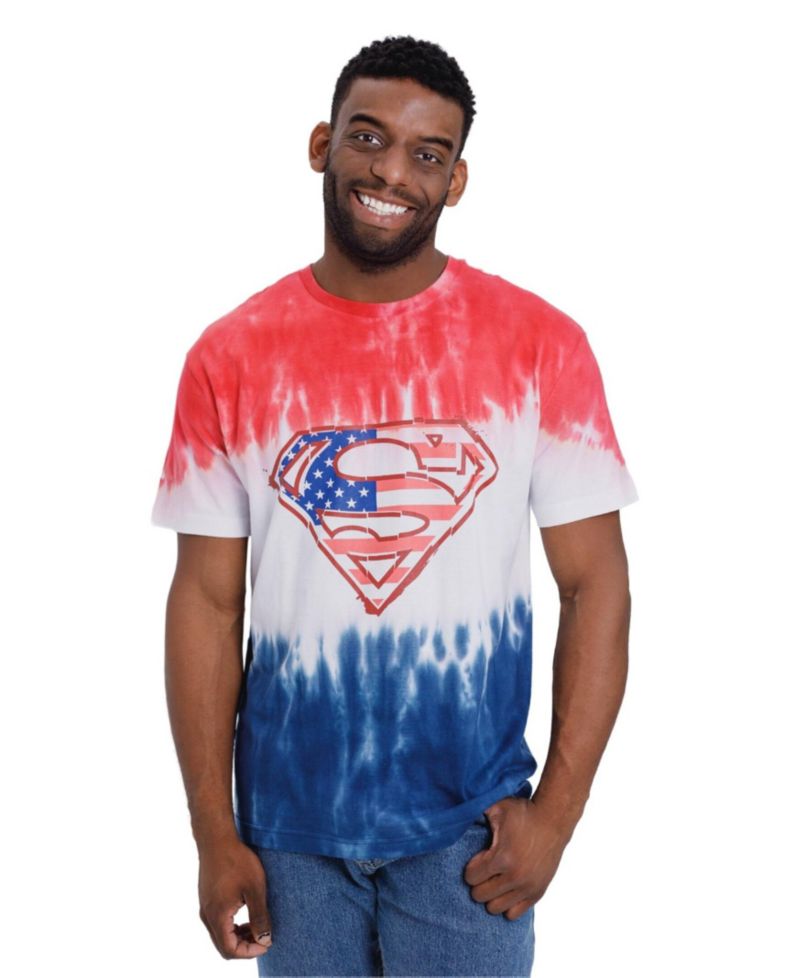 Boys Superman July 4th Matching Family T-Shirt