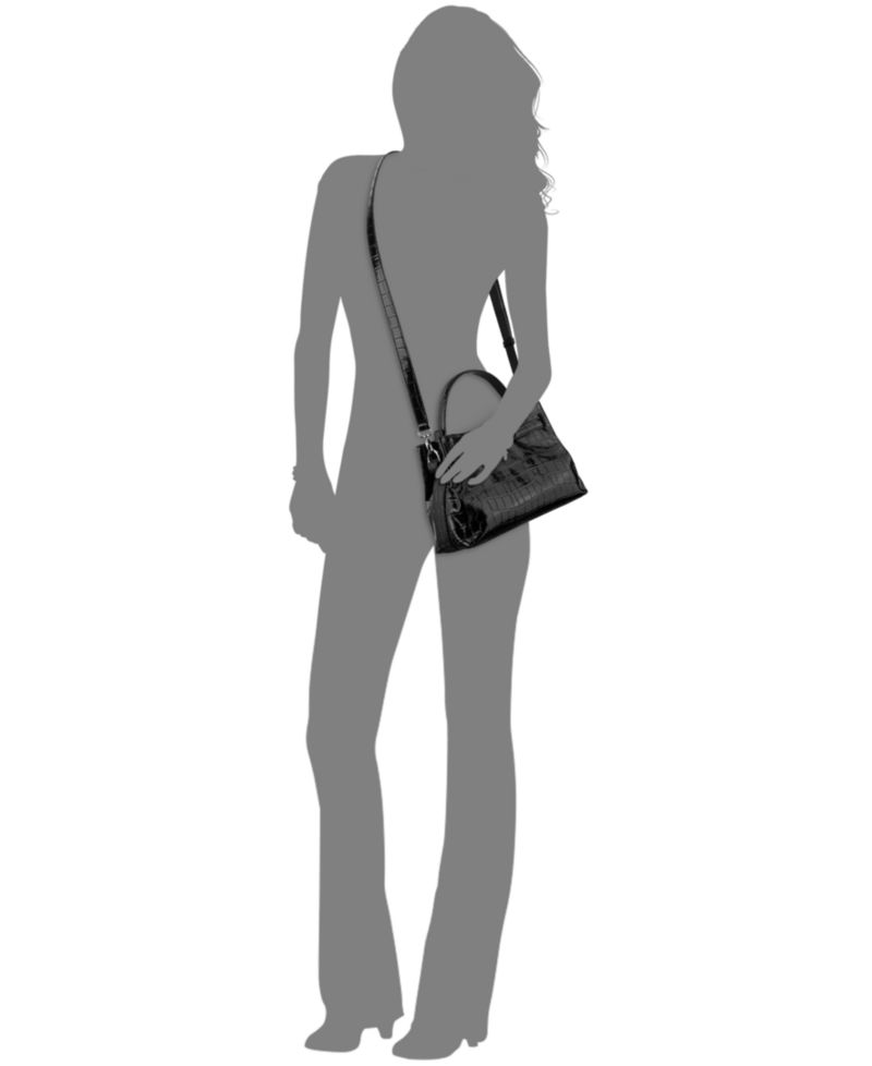 Harlee Mini Zipper Satchel Bag