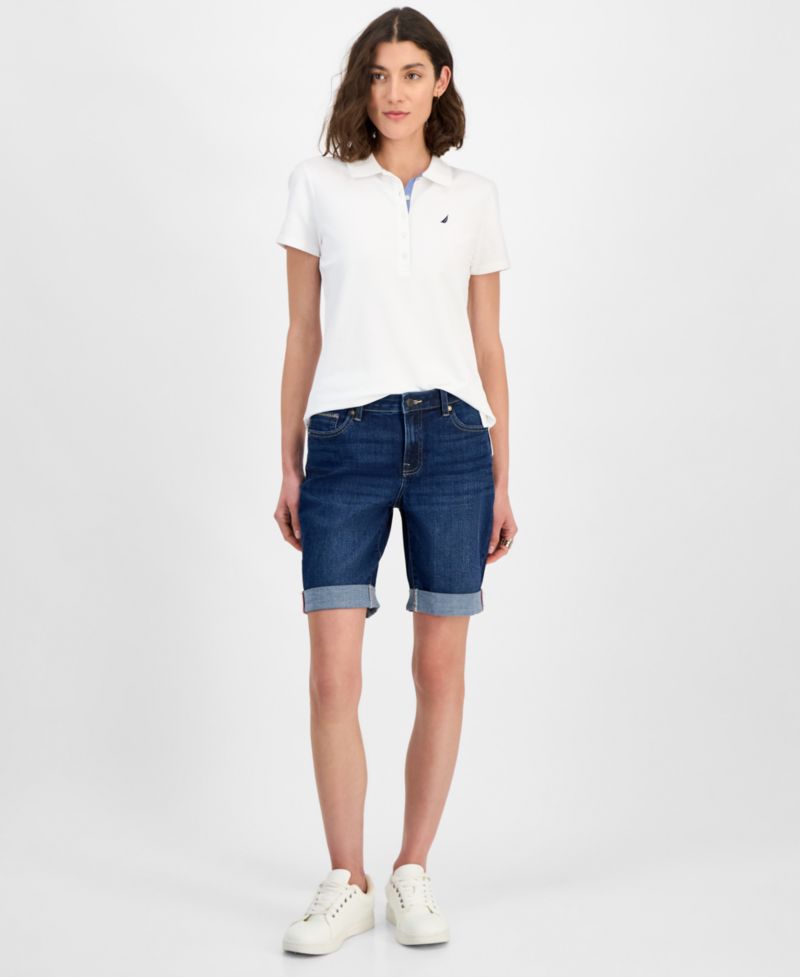 Jeans Women's 9" Cuffed Denim Shorts