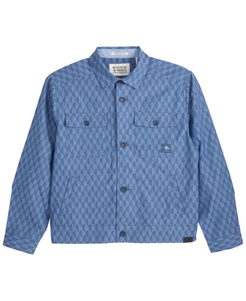 Men's Button-Front Shacket
