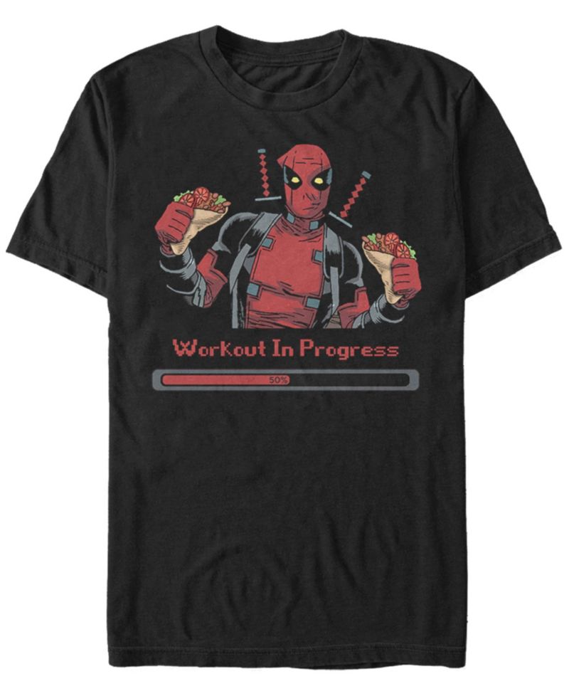 Men's DeadPool Progress Short Sleeve T-Shirt