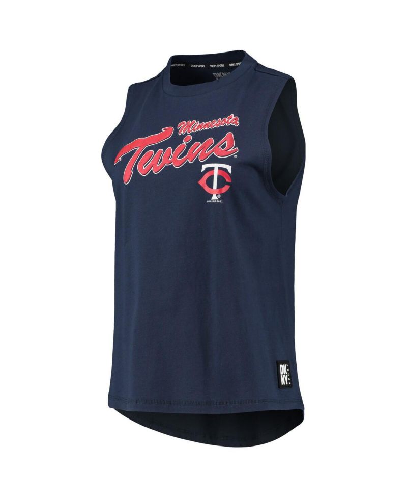 Women's Navy Minnesota Twins Marcie Tank Top