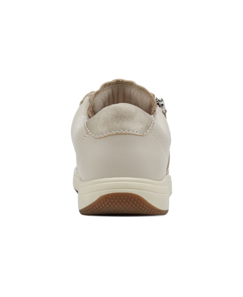 Women's Netta Side Zip Lace-Up Sneakers