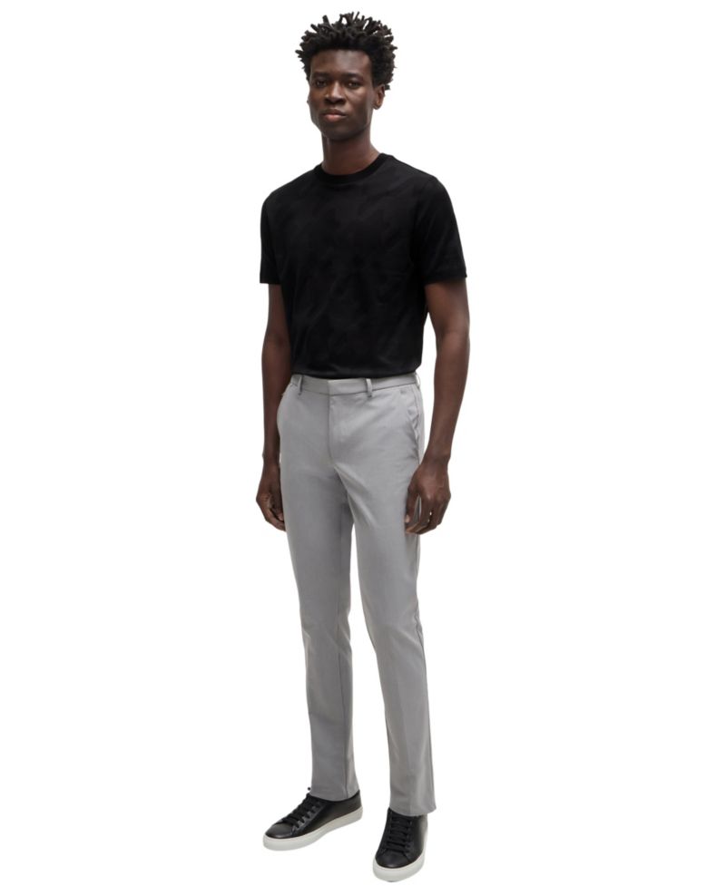 Men's Houndstooth Jacquard T-Shirt