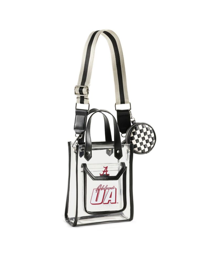 Oklahoma Sooners Clear Stadium Crossbody Purse with Coin Pouch
