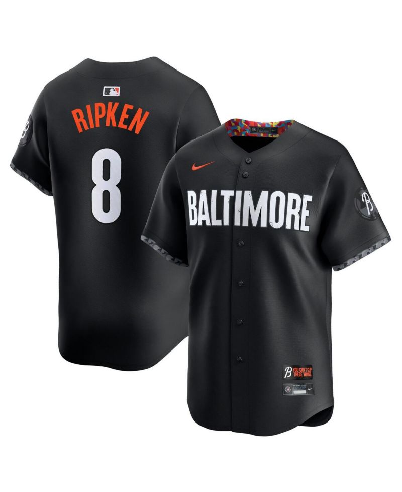 Men's Cal Ripken Jr. Black Baltimore Orioles City Connect Limited Jersey