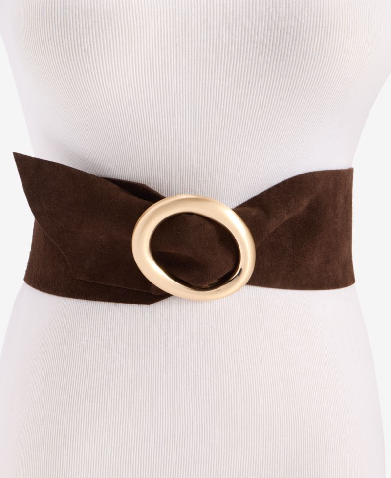 Suede Sash Belt