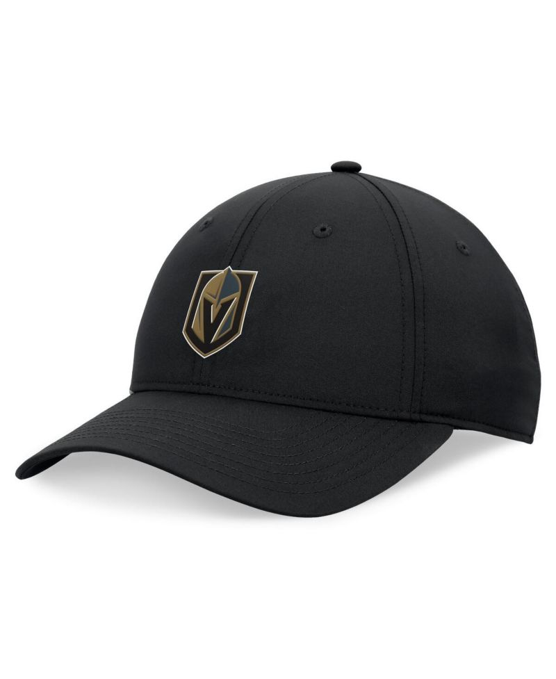 Men's Black Vegas Golden Knights Front Office Ripstop Adjustable Hat
