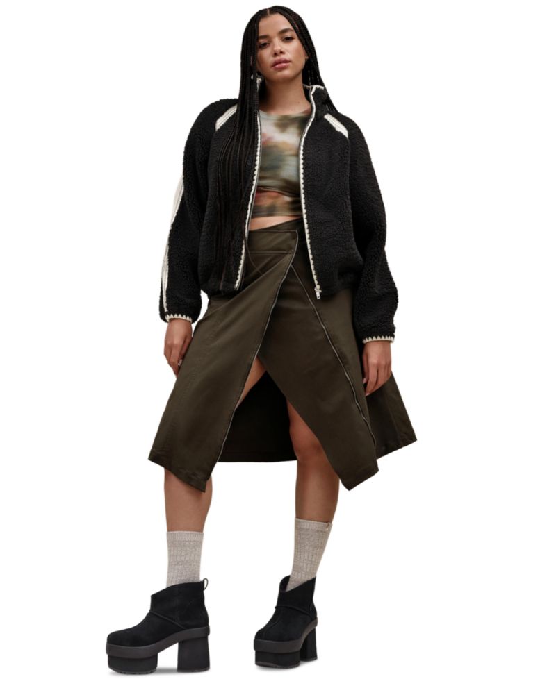 Women's Nikia Crochet Fluff Jacket