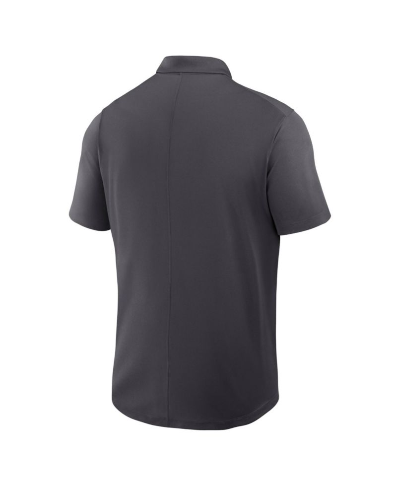 Men's Anthracite Duke Blue Devils Dri-FIT Victory Polo Shirt