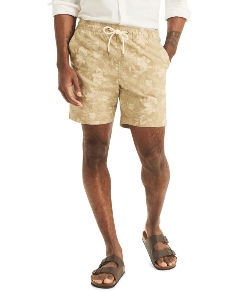 Men's 7" Printed Pull-On Shorts