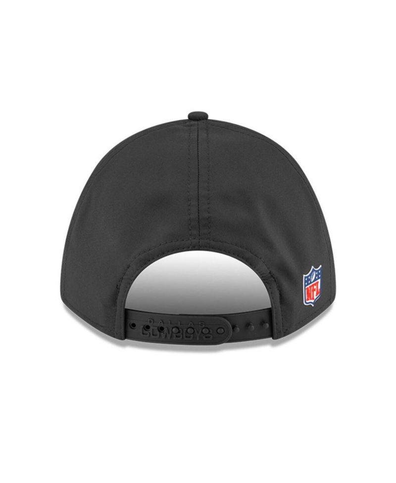 Men's Charcoal Dallas Cowboys 2025 Sideline Cold Weather 9FORTY M-Crown Adjustable Hat