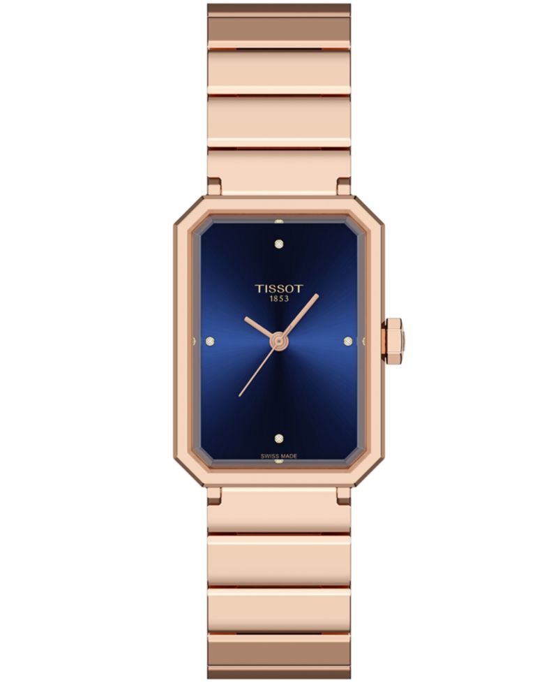 Women's Rose Gold Stainless Steel Bracelet Watch, 21.80mm